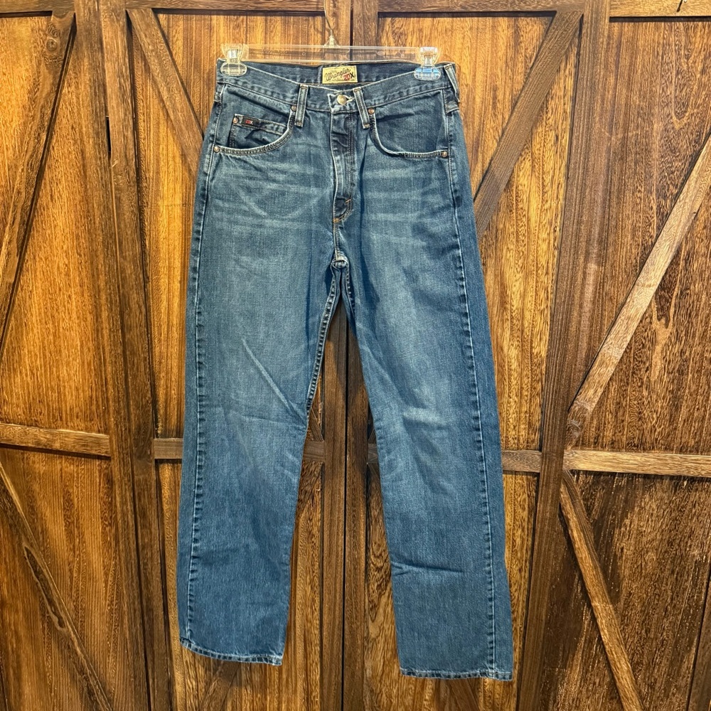 Wrangler 20x Men's Denim Blue Straight Jeans 30x34